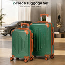 Advwin 2/3/5 Piece Hardside Luggage Set w/ 360° Spinner Wheels