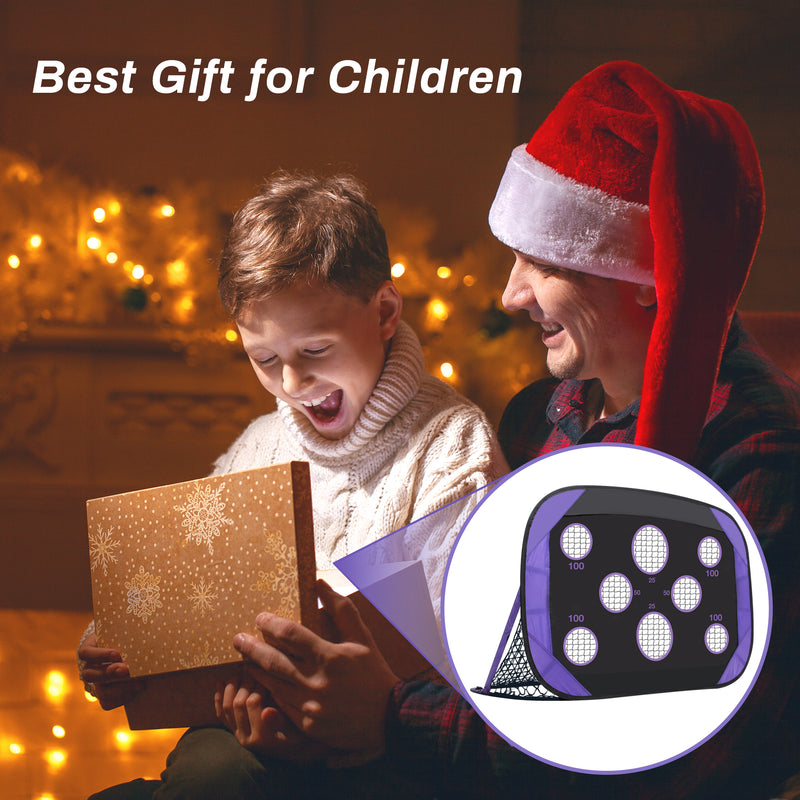 Advwin Pop-Up 2-in-1 Football Goal 120×80cm