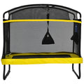 Advwin Trampoline for Kids with Basketball Hoop & Swing