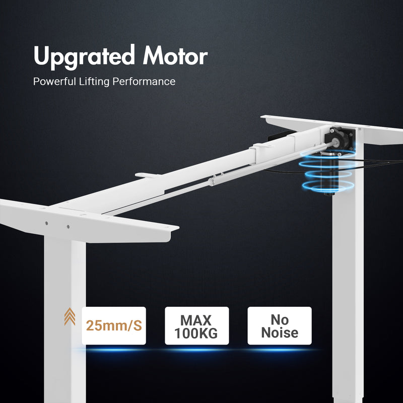 Advwin Standing Desk Frame Electric No Desktop