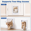 Advwin Weatherproof Dog Door for Medium Pets 22×28.5cm
