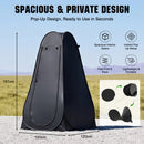 Advwin Pop-Up Camping Shower Privacy Tent with Windows