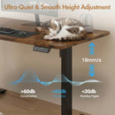 Advwin 120x60cm Electric Standing Desk Height Adjustable