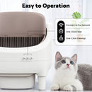 Advwin Open Top Automatic Self Cleaning Cat Litter Box