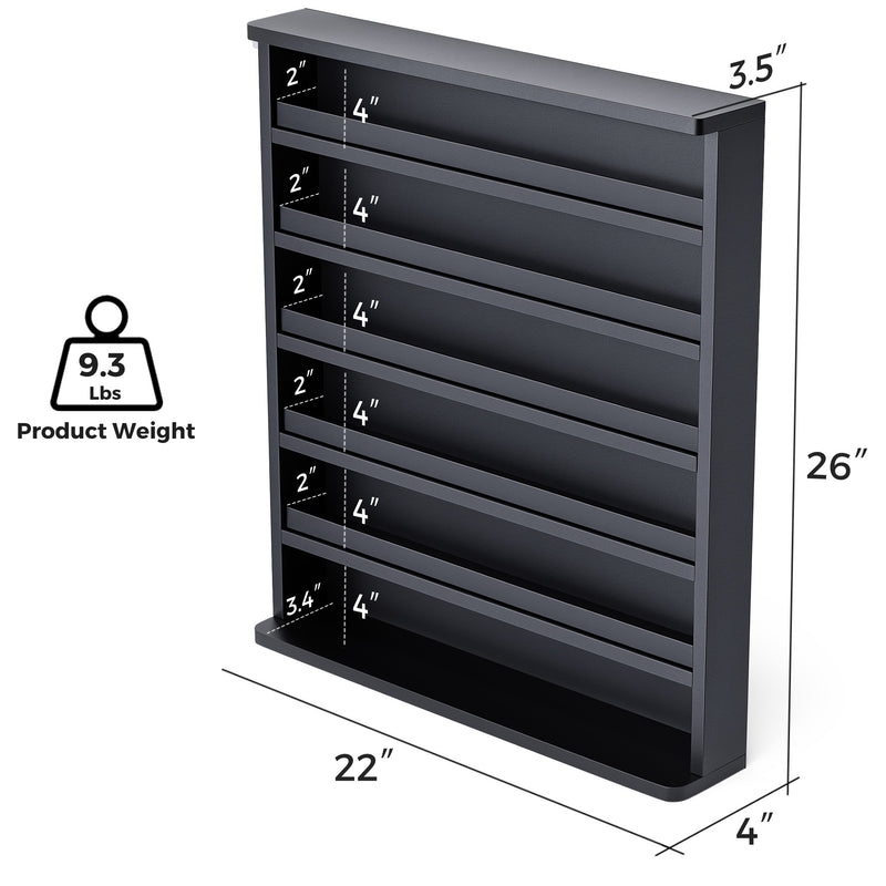 Advwin Nail Polish Rack Wall Mounted