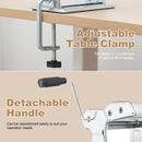 Advwin Manual Pasta Maker Machine with 1–4mm Thickness