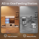 Advwin 2-in-1 Automatic 5L Cat Feeder & 3.5L Water Dispenser