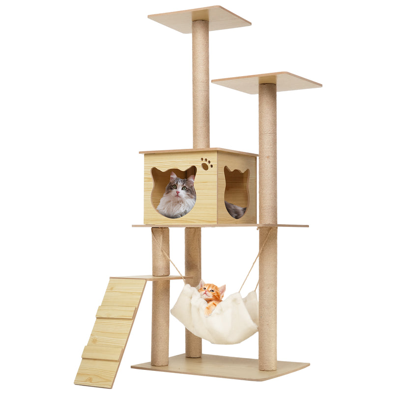 Advwin 130cm Cat Tree Scratching Post