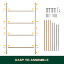 Advwin Chicken Roosting Perch 4-Tier Ladder Climbing Frame