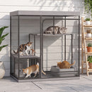 Advwin 3-Tier Outdoor Mesh Cat Enclosure