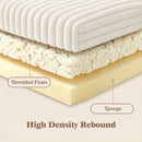 Advwin 2-in-1 Convertible Wide-Wale Corduroy Sofa Bed