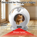 Advwin 65L Self Cleaning Cat Litter Box Wifi APP Control