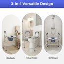 Advwin 6-Level Toilet Seat Height Adjustable for Elderly