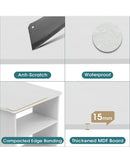 Advwin Office Desk Computer Desk with Drawers Cabinet