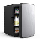 Advwin Black Mini Fridge for Bedroom 10L