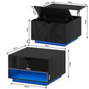 Advwin High Gloss Lift Top Coffee Table with LED