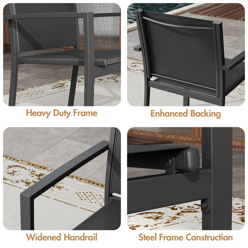 Advwin Patio Furniture Set 4 Pieces