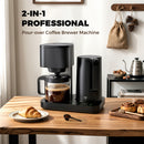 Advwin 2-in-1 Pour Over Coffee Maker with Electric Kettle