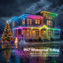 Advwin IP67 LED Outdoor Lights with App/Remote Control