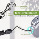 Advwin 5m Retractable Dog Lead w/ 360° Tangle-Free Design
