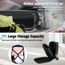 Advwin 2-in-1 Foldable Scooter Suitcase LED Wheels