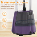 Advwin Standing Garment Steamer with 2L Tank Purple