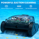 Advwin Cordless Robotic Pool Cleaner w/ Wall Climbing