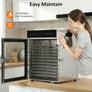Advwin Food Dehydrator 12 Trays Electric Drying Cabinet