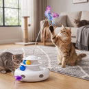 Advwin 3-in-1 Interactive Cat Toy for Indoor