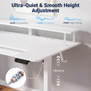 Advwin 120cm Electric Standing Desk w/ LED Light