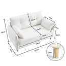 Advwin Loveseat Sofa 127cm 2-Seater