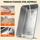 Advwin XL Stainless Steel Cat Litter Box with Lid