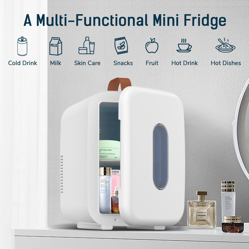 Advwin 10L Mini Fridge Portable Mini Refrigerator