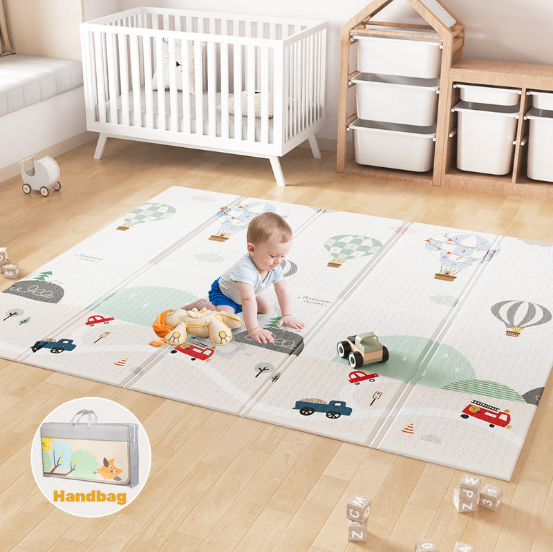 Advwin Foldable Baby Play Mat Parachute