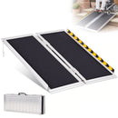 Advwin Wheelchair Ramp 3FT Portable Folding Aluminium Ramp
