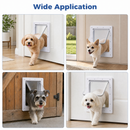 Advwin Weatherproof Dog Door for Medium Pets 22×28.5cm
