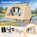 Advwin Universal Golf Cart Rear Bag Rain Cover Set