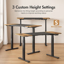 Advwin  Dual Motor Electric Standing Desk Height Adjustable 140cm