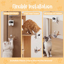 Advwin Interactive Cat Toy Automatic Feather Teaser