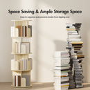 Advwin 4 Tiers 360 Rotating Bookshelf Corner 126CM