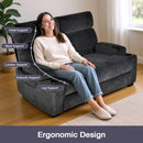 Advwin Loveseat Recliner Sofa Massage Chair