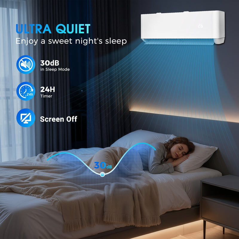 Advwin 9000BTU Smart Inverter Split Air Conditioner