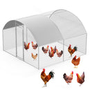 Advwin Outdoor Walk-in Large Metal Chicken Coop