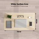 Advwin Mobile Standing Desk Pneumatic Height Adjustable