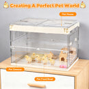Advwin Foldable Hamster Cages with Side Door