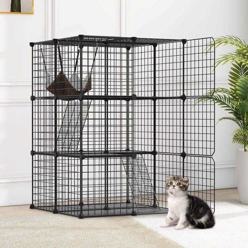 Advwin 3-Tier Cat Cage Indoor Cat Enclosures