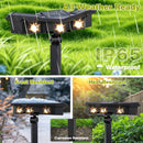 Advwin Solar Outdoor Ground/Wall 2 In 1 Lights