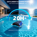 Advwin Solar Pool Skimmer Automatic Cordless Pool Cleaner