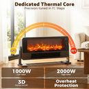 Advwin 2000W Self-Regulating Ceramic Heater w/Remote