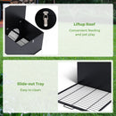 Advwin Metal Waterproof Rabbit/Bunny Cage 120x51x40cm